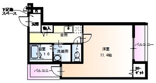 フジパレス長原Ⅲ番館の物件間取画像